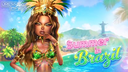 Dress to Impress codes from the Summer in Brazil update