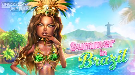 Dress to Impress codes from the Summer in Brazil update