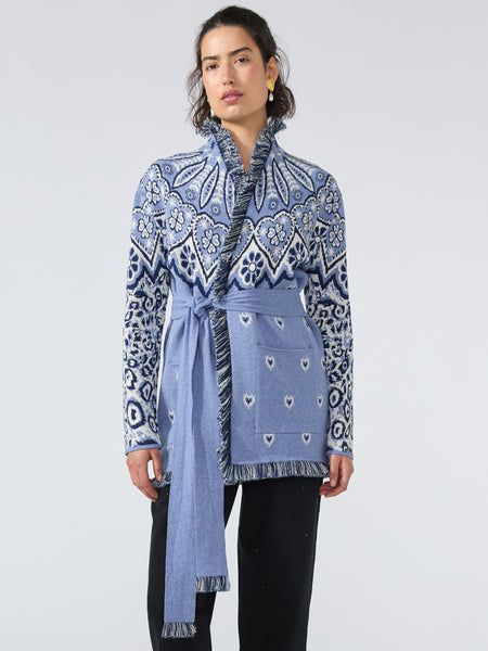 Dalton Cardigan Blue