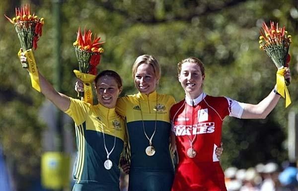 Oenone Wood helped Katie Bates win gold in the 2006 Commonwealth Games