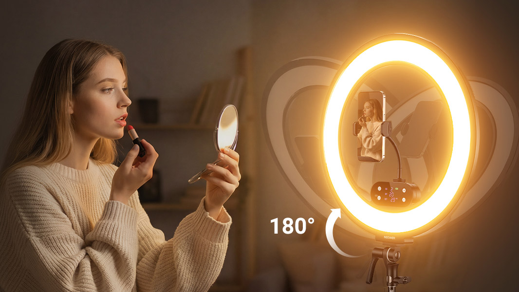 NEEWER RB18B Battery Powered Ring Light
