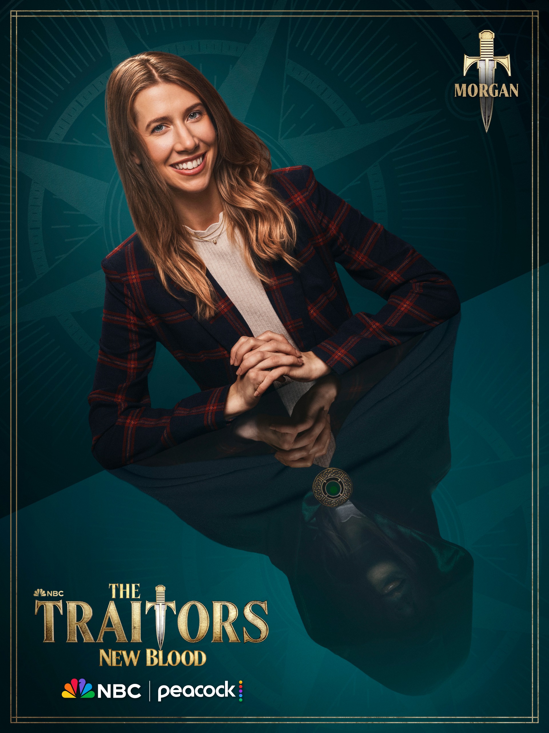 The cast portrait for Morgan Cook from NBC's 'The Traitors: New Blood.'