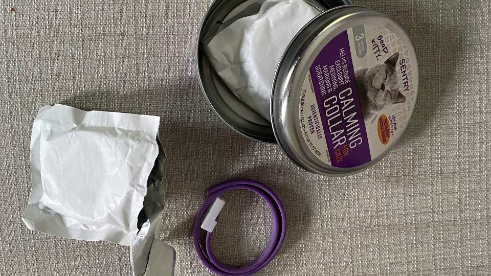 I tried out some calming cat collars do they work? PetsRadar