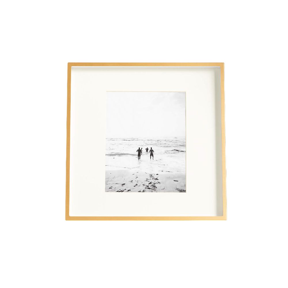 square brass picture frame