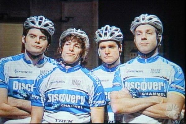 Disgruntled members of the Discovery Channel team wondering why they didn't get asked to host SNL