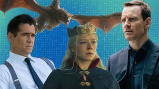 Collage of images from: House of the Dragon; The Agency; Sugar