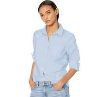 Amazon Essentials Women&#39;s Classic-fit Long-Sleeve Poplin Shirt - £23.40 at Amazon