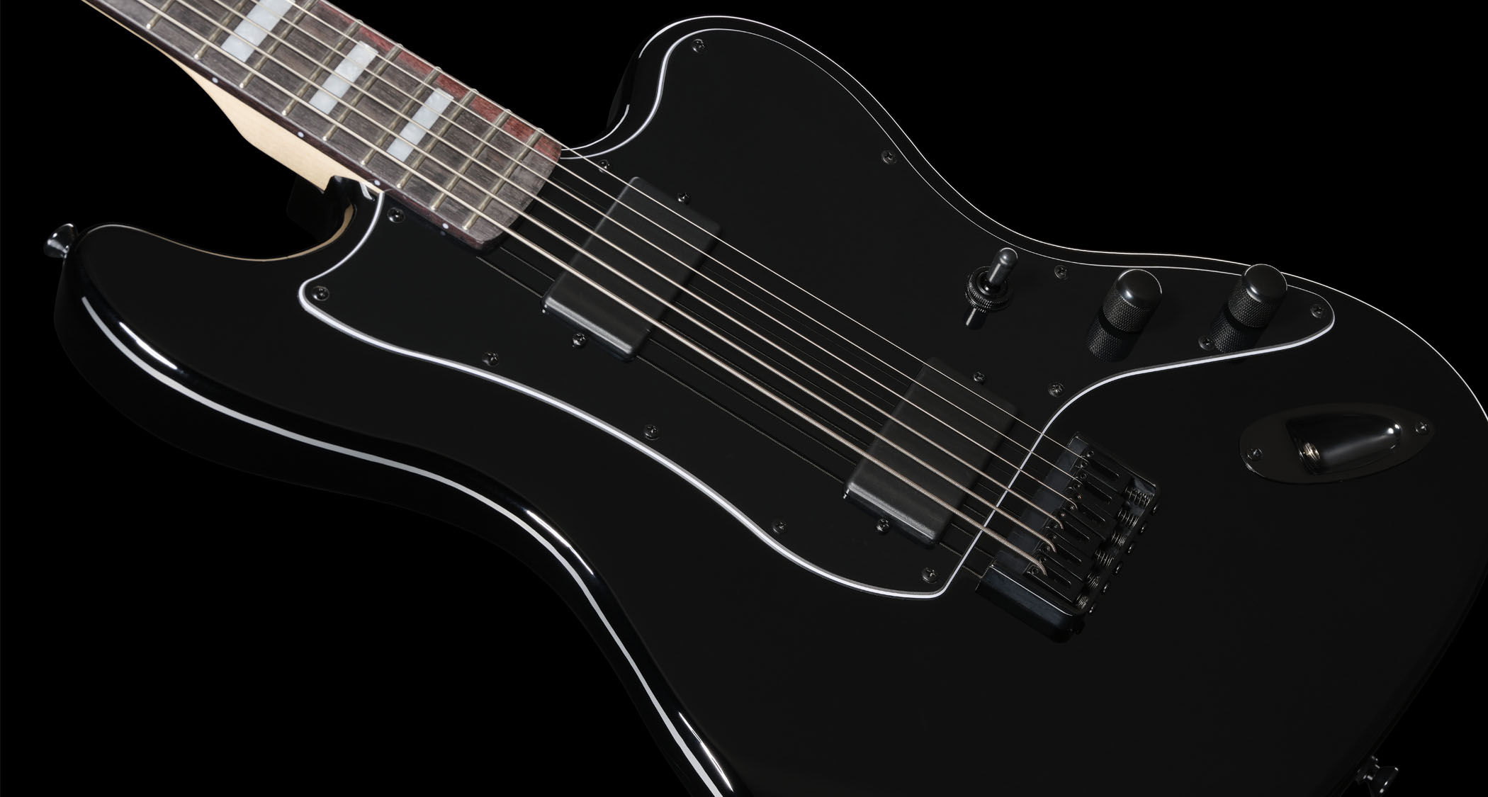 Harley Benton JA-Baritone HH BK