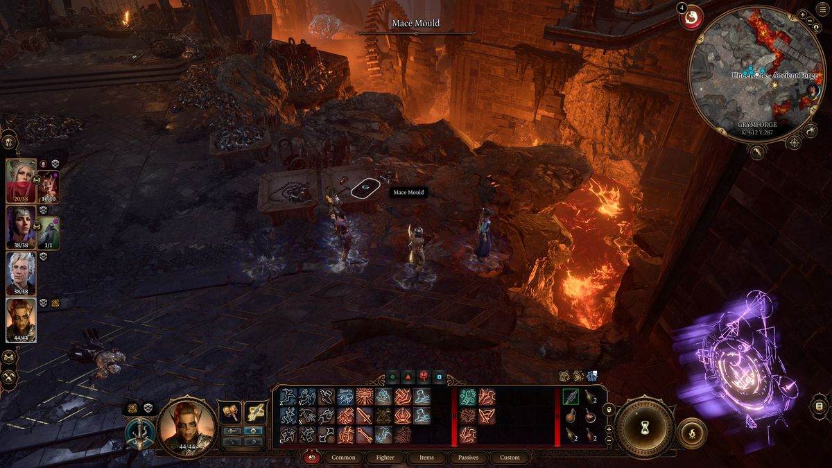 Baldur's Gate 3 adamantine forge