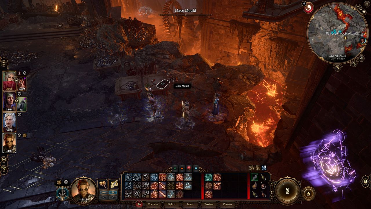 Baldur's Gate 3 adamantine forge