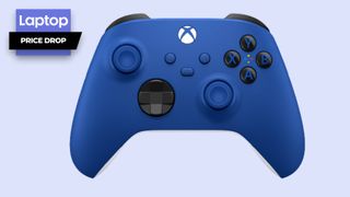 Xbox Series X|S controller in shock blue