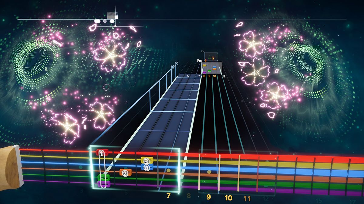Rocksmith+ screen