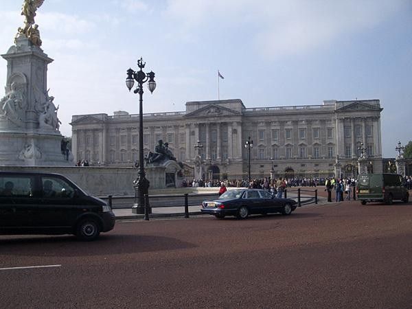 Past the Palace for the second time