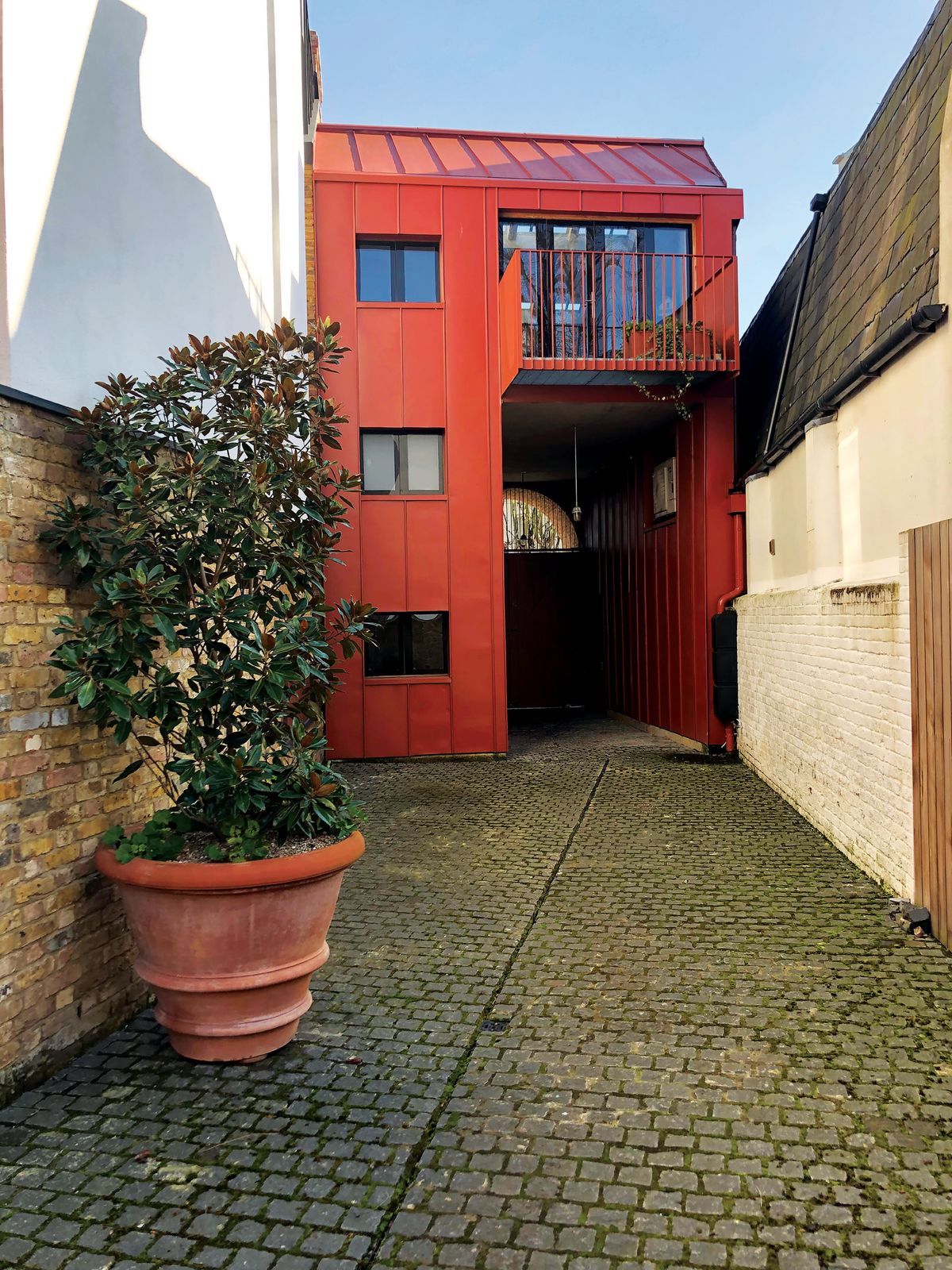 a narrow self build home
