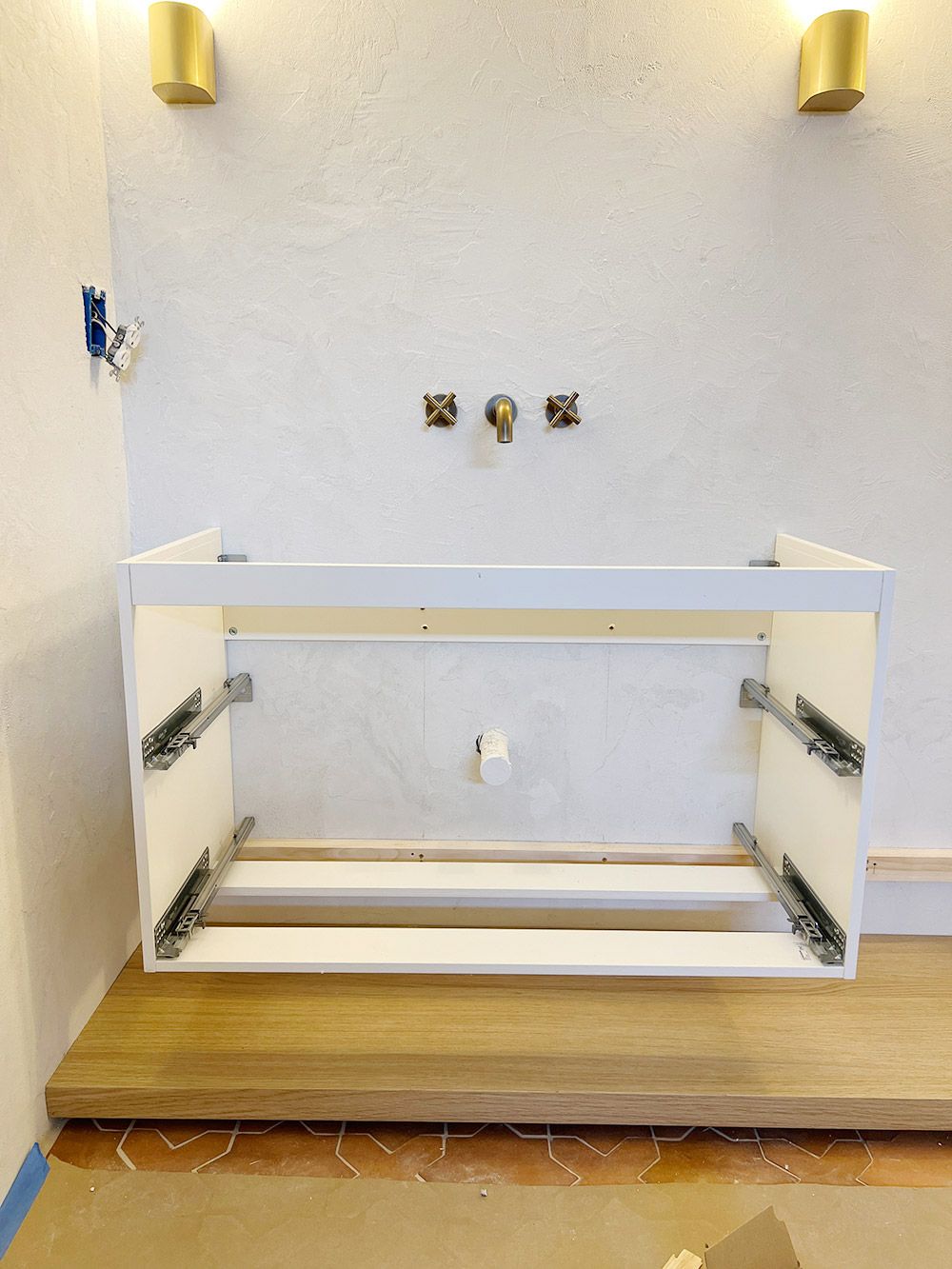 An ikea bathroom vanity hack