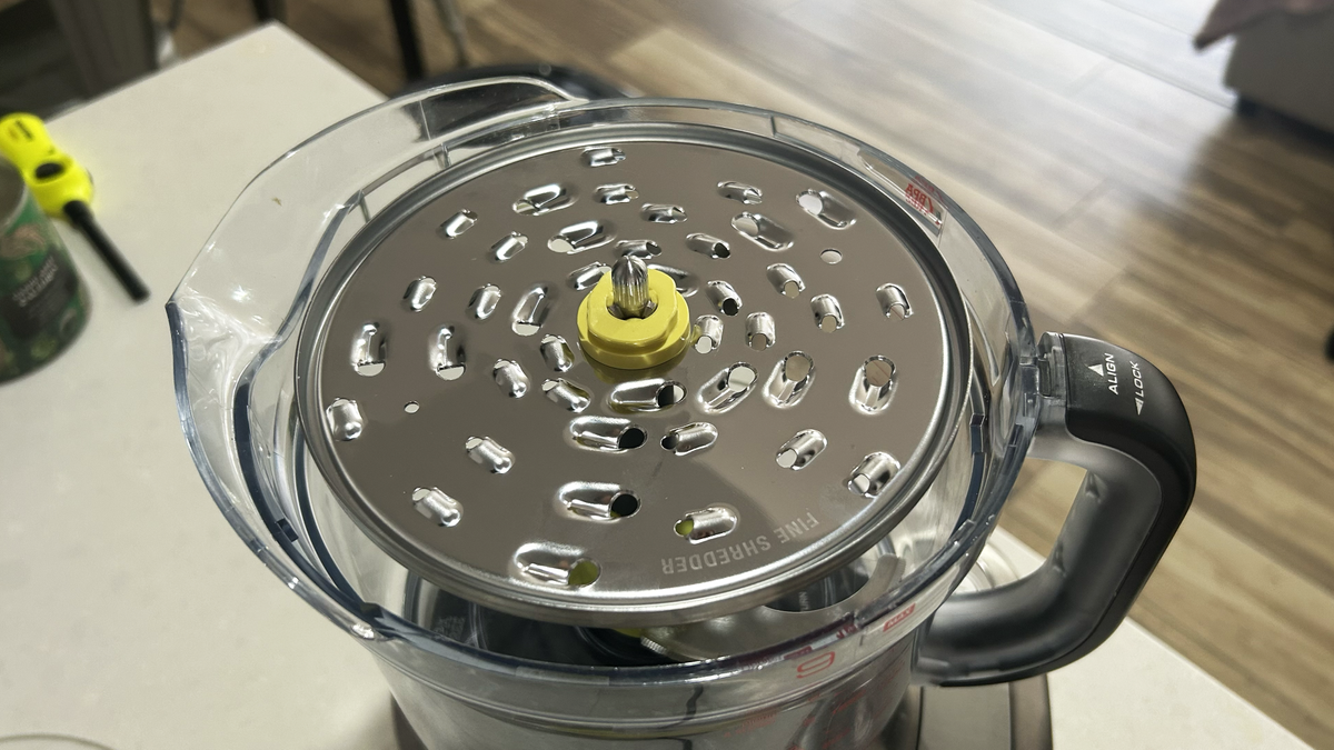 Breville Shredding disc attachment in bowl