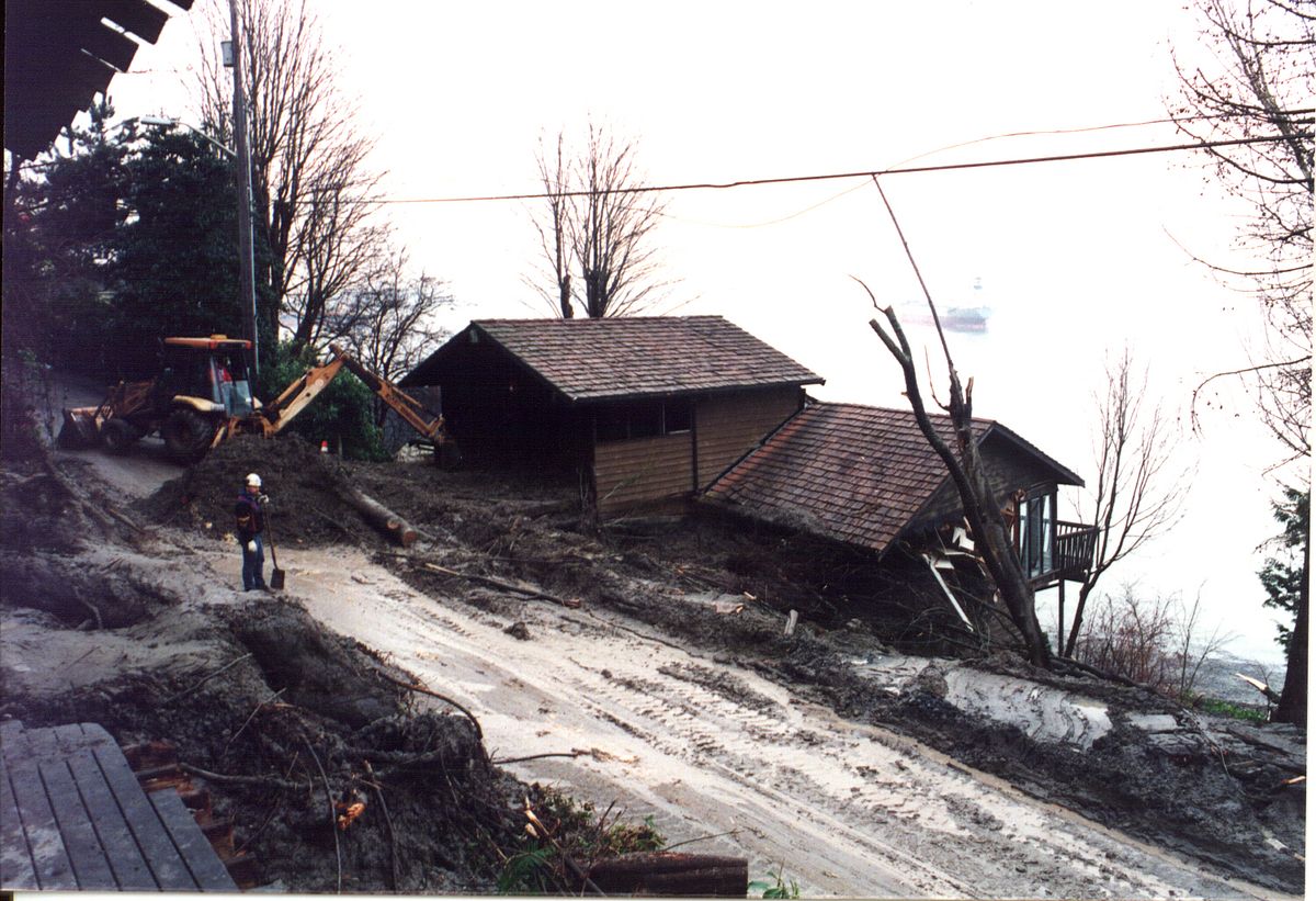 Seattle landslide