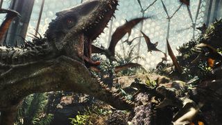 Jurassic world dinosaur film still