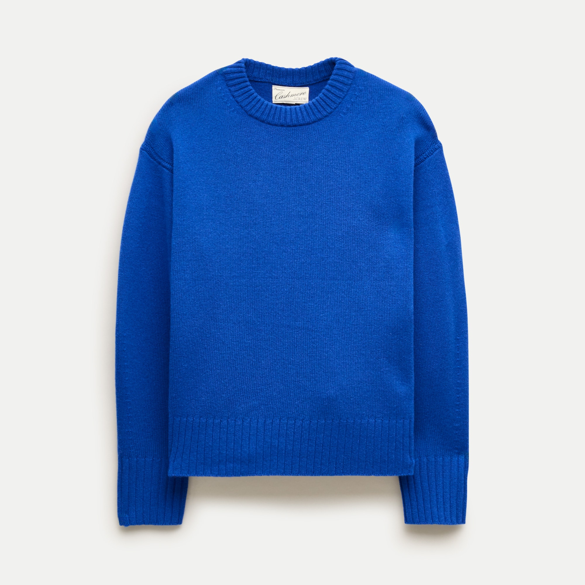 Oversized Cashmere Crewneck Sweater