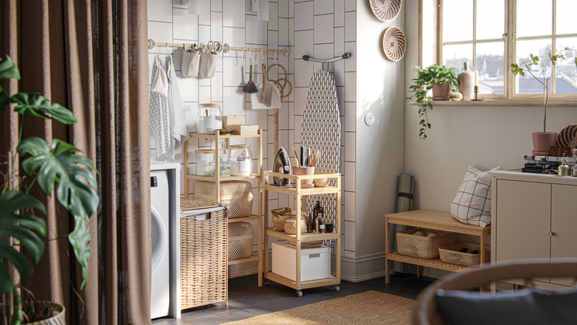 Ikea utility room idea