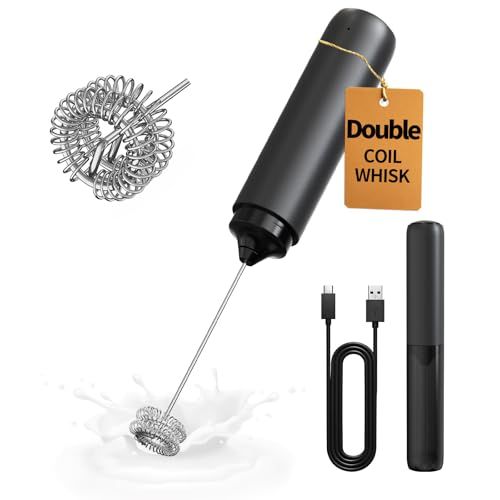 Double Whisk Milk Frother