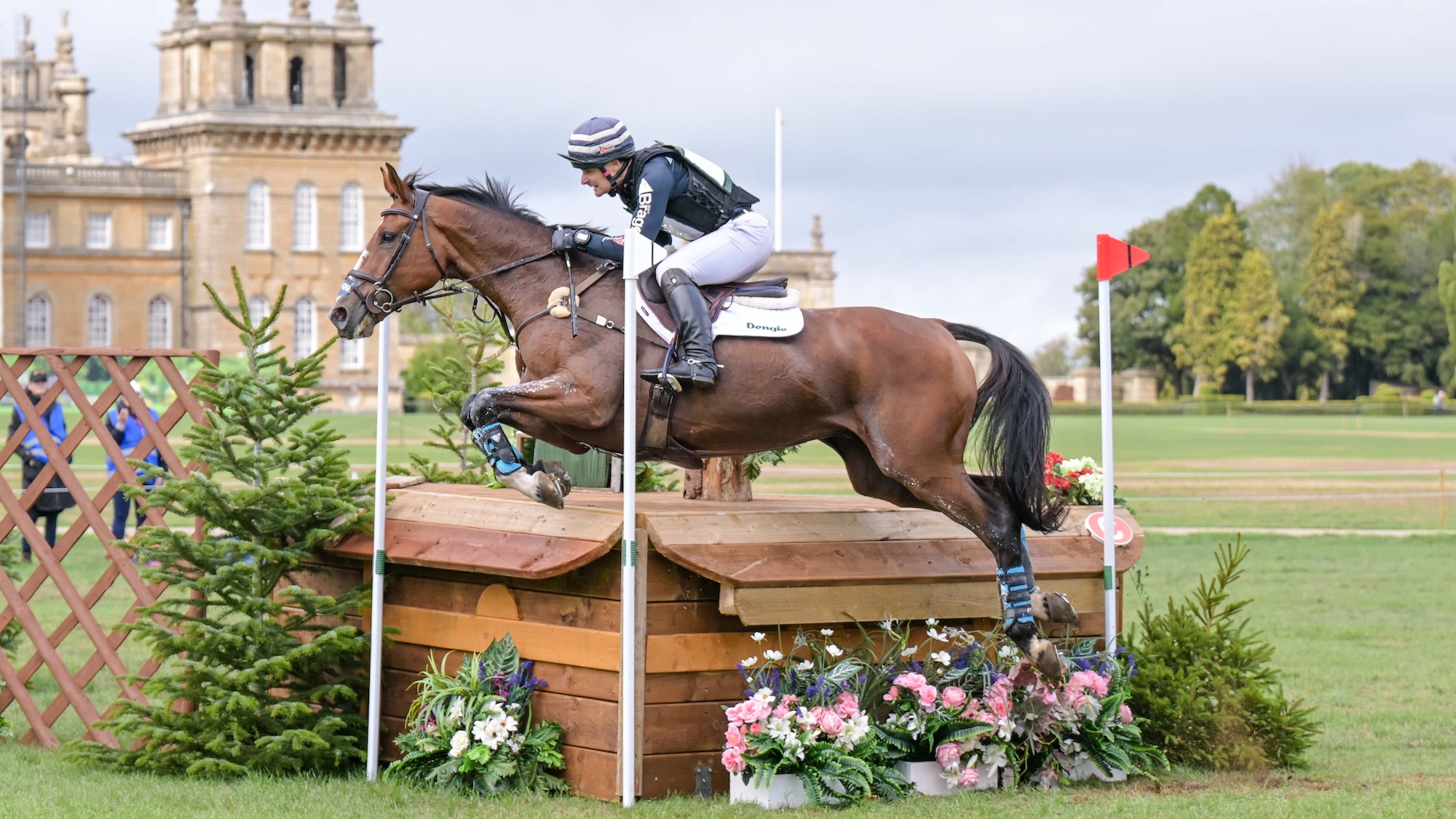 Alexander Bragg (GBR) riding Jaeger Master in CCI4*- L during the cross country phase of the Agria Blenheim Palace International Horse Trials 16-20th September 2026