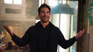Jay Hayden as Agent Tyler Booth in FBI: International Season 4x21