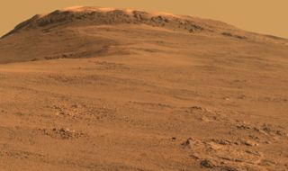 The Winnemucca peak was captured by the Curiosity Mars rover in spring of 2017, near Perseverance Valley.