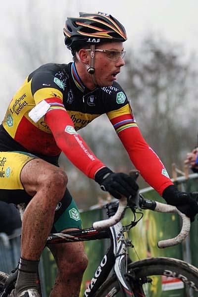 Sven Nys (Landbouwkrediet Colnago) used his experience to ride a smart race.