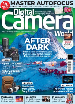 Front cover of Digital Camera magazine, issue 277 (February 2024)