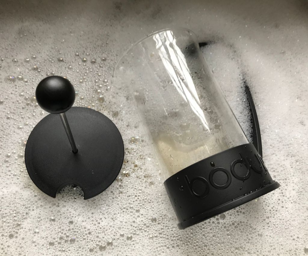 Dixmas Cafetière à Piston Camping en Acier Isotherme avec 5 Filtres de