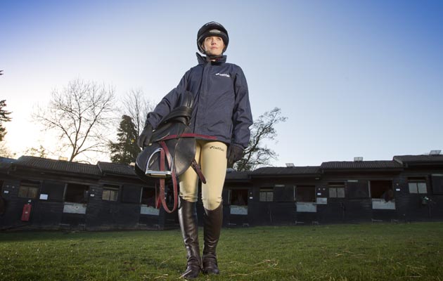From peddle power to horse power &amp;ndash; Victoria Pendleton starts her challenge with Betfair to become a jockey.