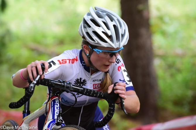 Ellen Noble (JAM Fund) led on lap one and put in a very solid race