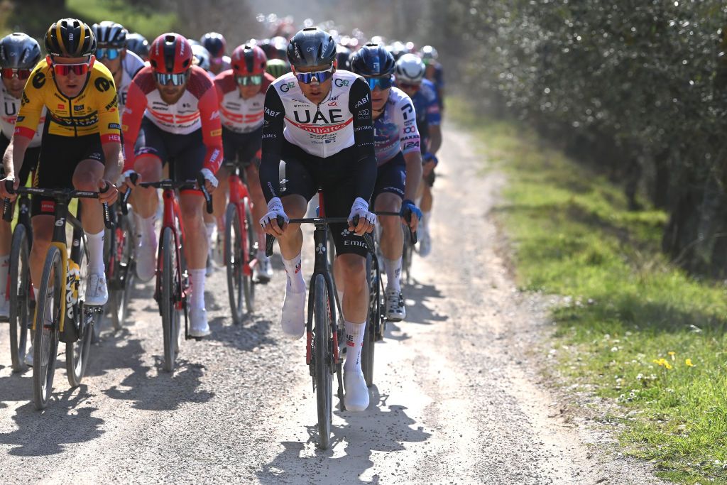 Tim Wellens (UAE Team Emirates) at Strade Bianche