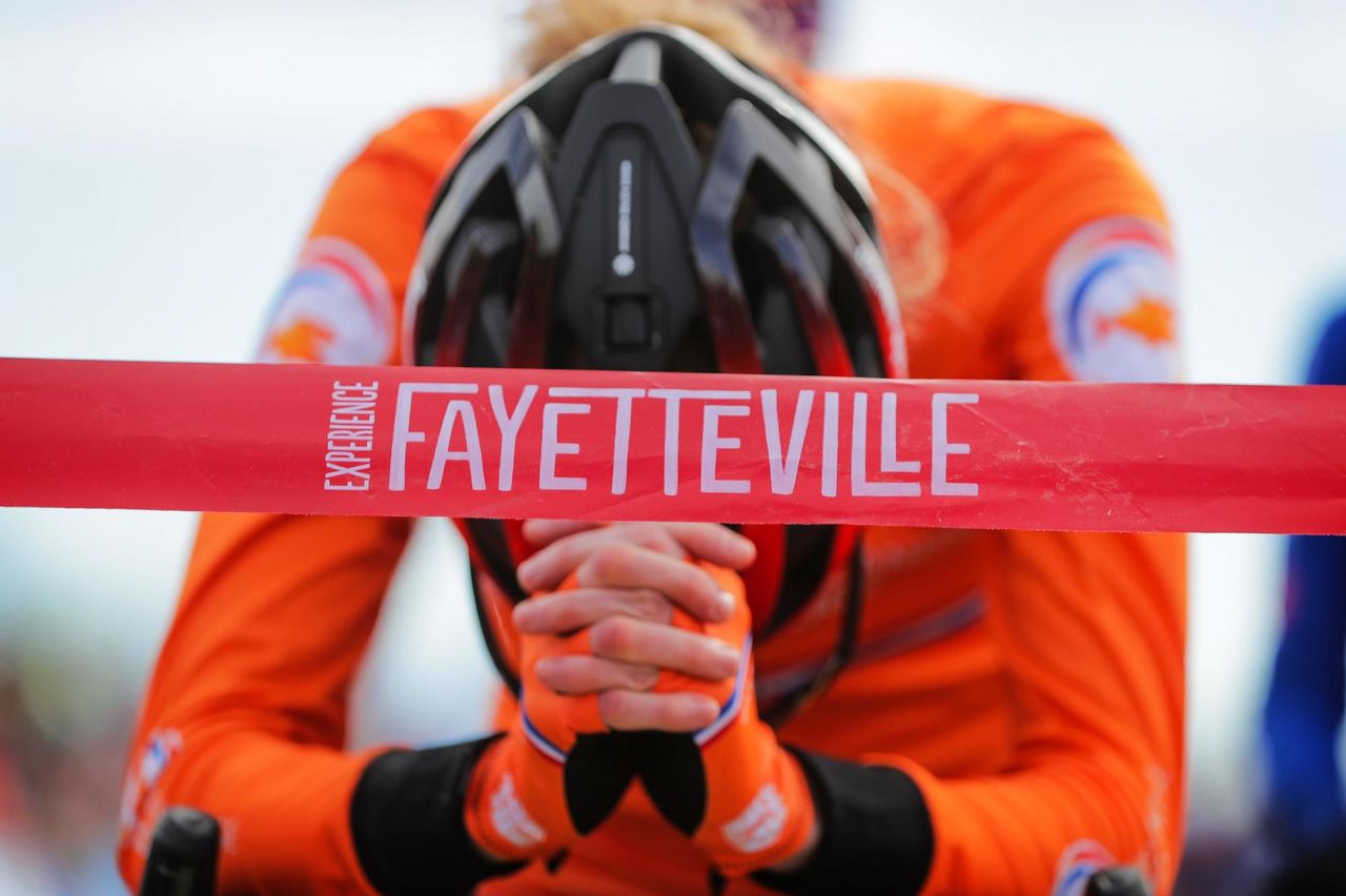 UCI Cyclocross world championships Fayetteville 2022 USA Women U23 30012022 Shirin Van Anrooij NED photo Alex WhiteheadSW PixCVSprintCyclingAgency2022