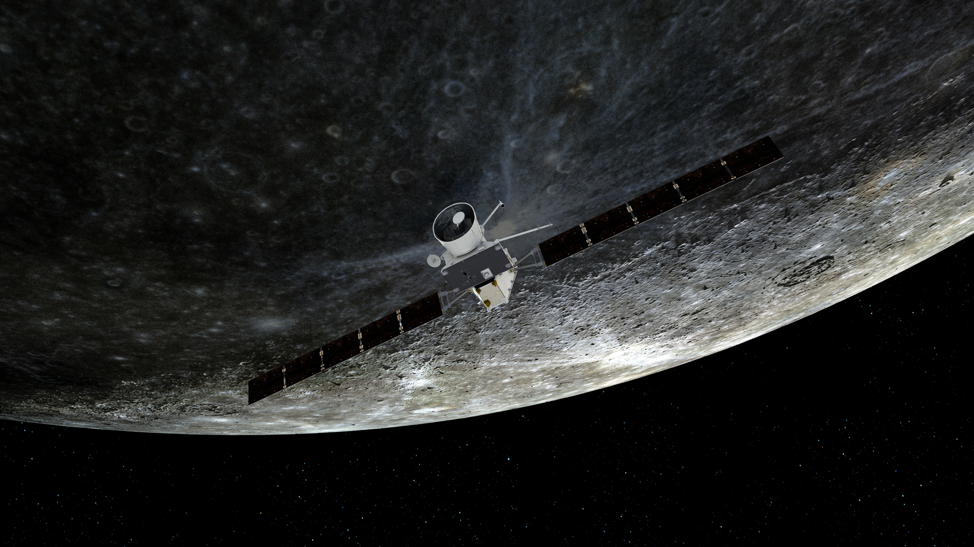 La sonda europea/japonesa BepiColombo realizó su segundo sobrevuelo en Mercurio el 23 de junio de 2022.