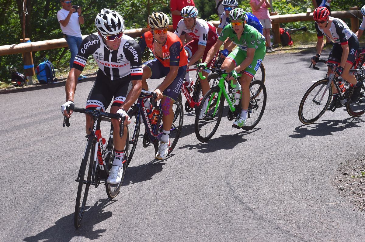 An active Michael Matthews (Team Sunweb)