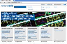 National Grid home page