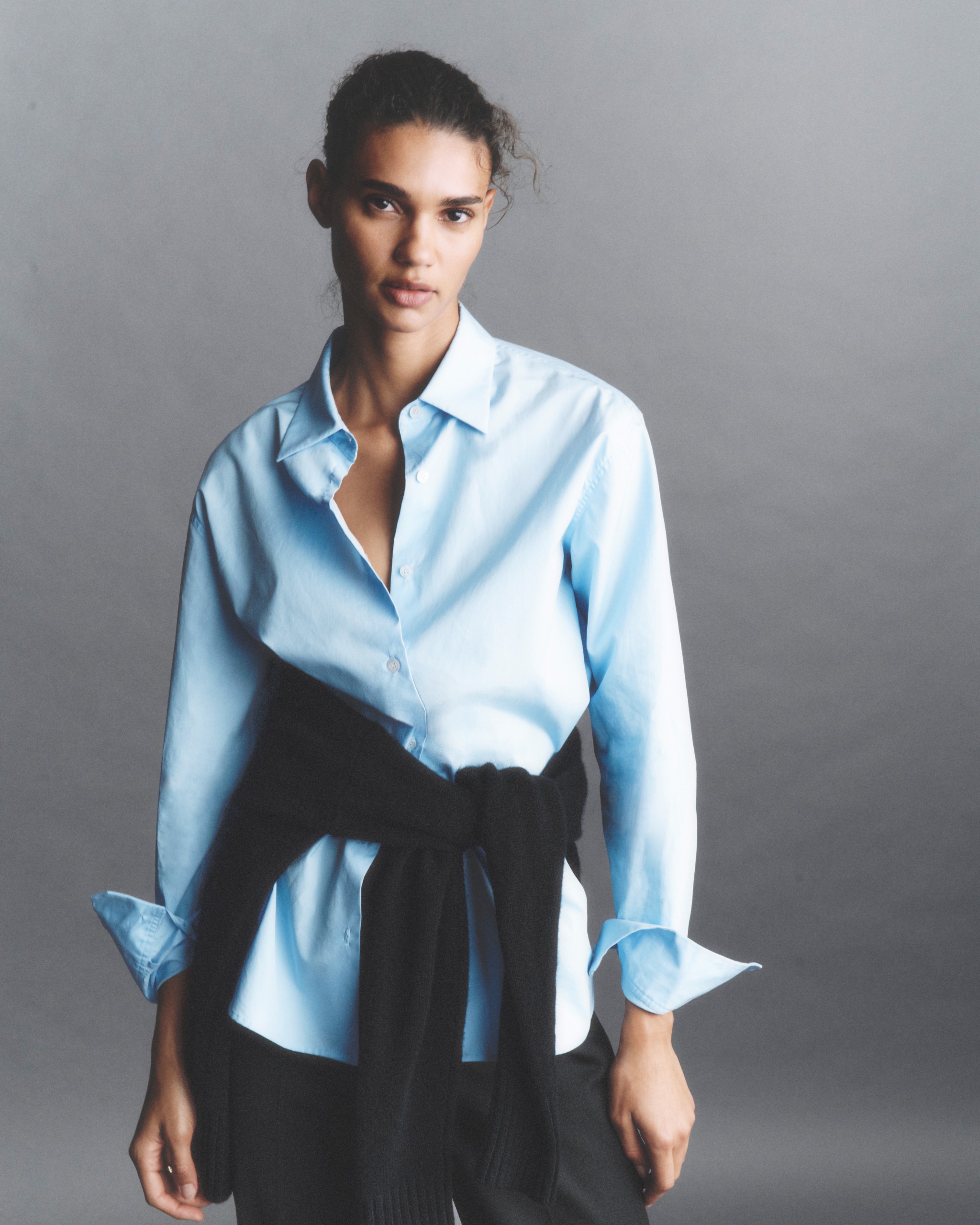 Model wearing clothing from ALC's fall 2026 collection.