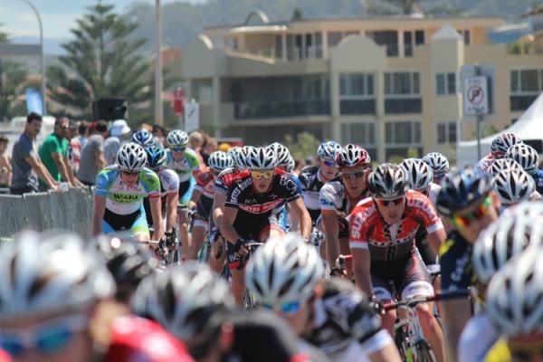Suzuki-Trek were active throughout the race but were unable to break from the eighty plus field.