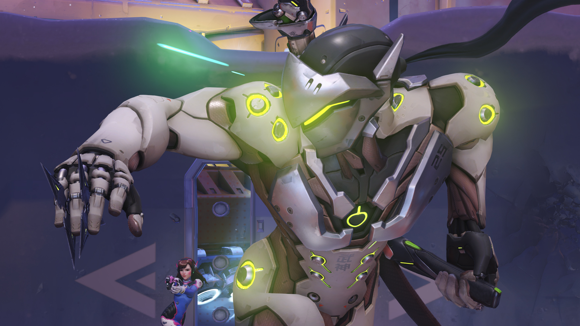 Got this sick ass Genji Dragonblade from (I wanted the