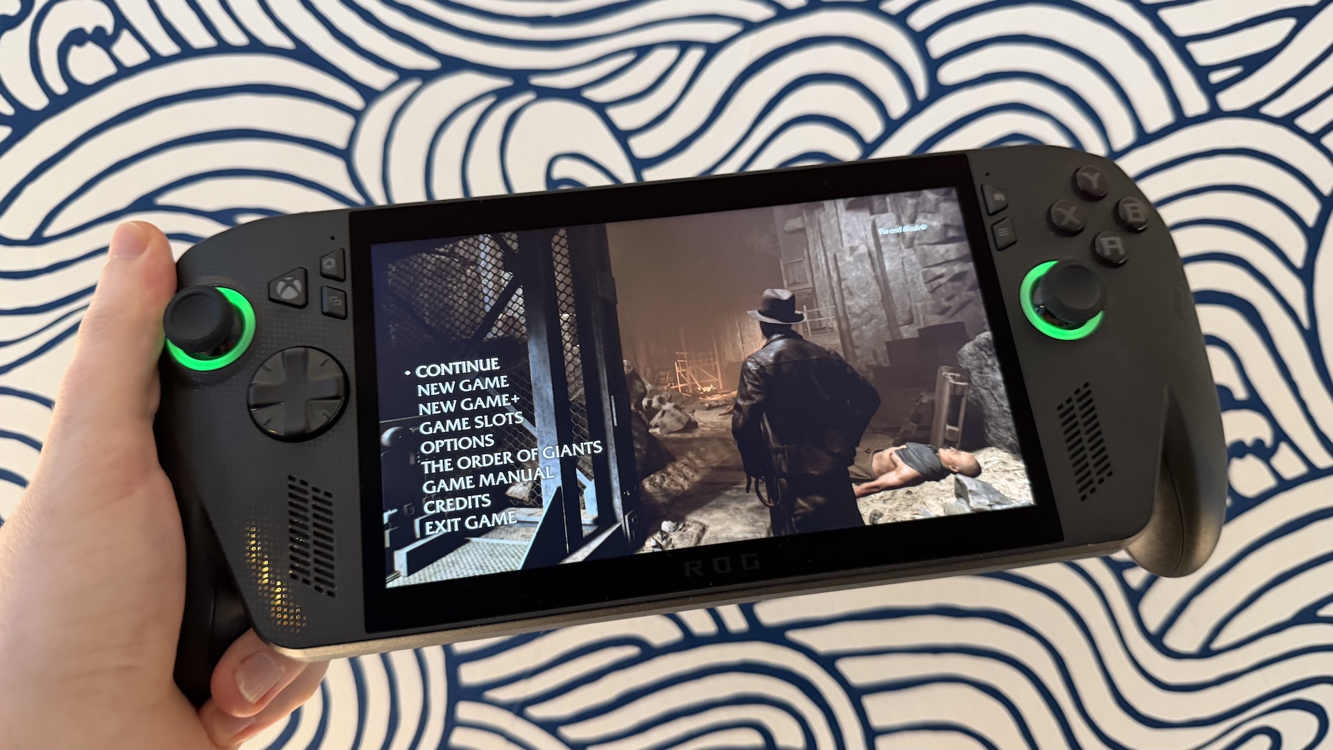 The ASUS ROG Xbox Ally X gaming handheld