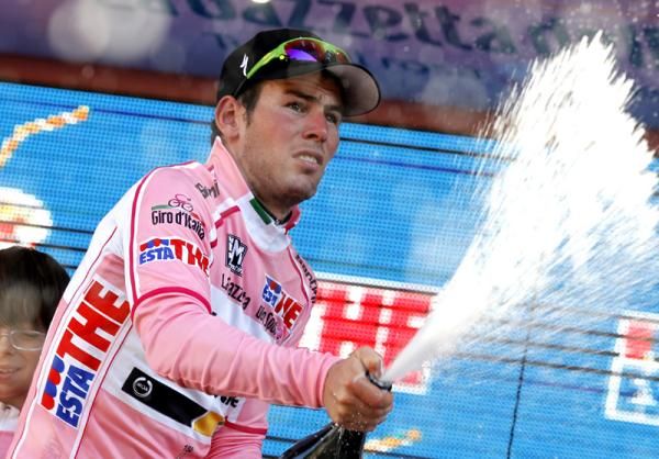 Mark Cavendish in pink for the first time since 2009