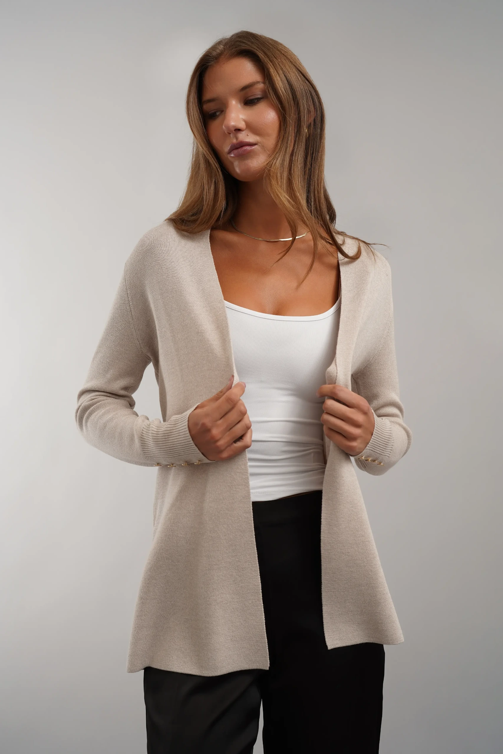 Cyrus, The Clean Line Open Cardigan