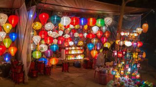 You will find lantern shops all over Hoi An