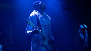  Mdou Moctar performs at Saturn Birmingham on March 03, 2022 in Birmingham, Alabama. 