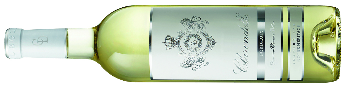 bottle of Clarendelle white wine