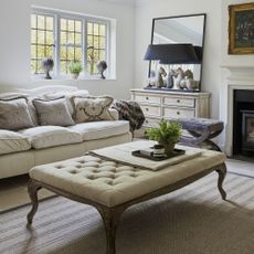 living room in elegant surrey house