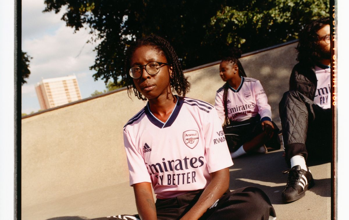 New pink Arsenal third kit 2022/23
