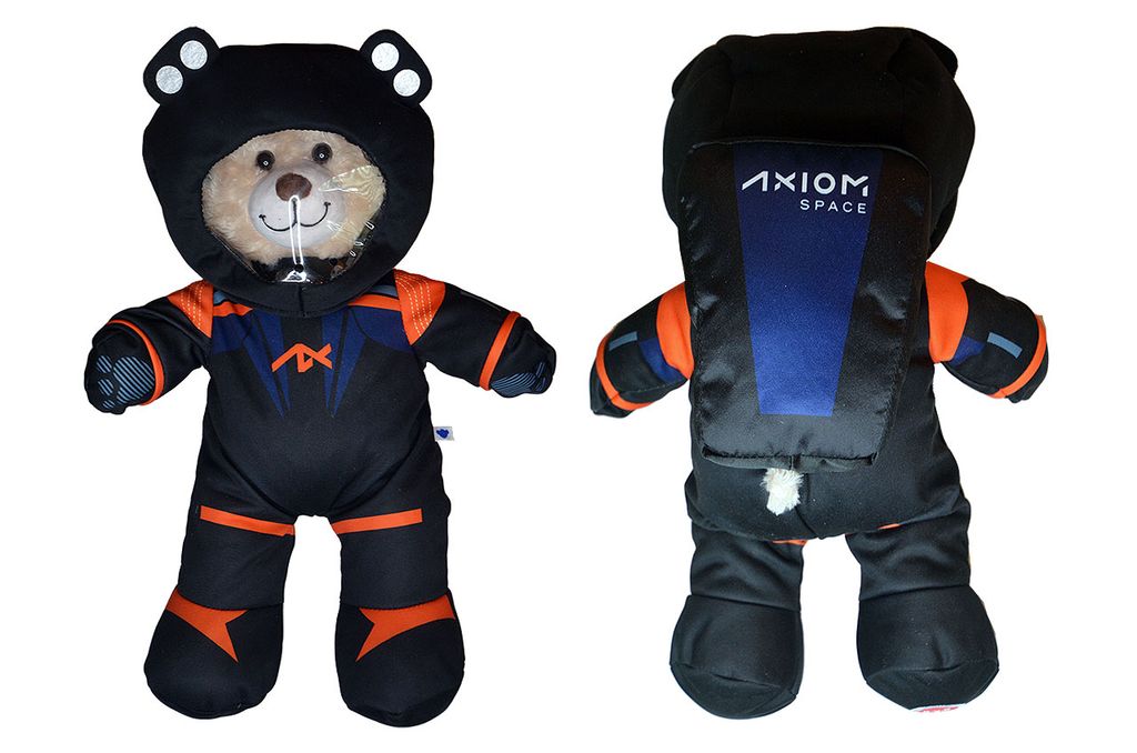 BuildABear creates fluffy 'zerog indicator' for Axiom Space Ax2